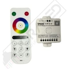 SP630E Bluetooth Müzik Pixel Şerit Led + 5 Kanal RGBW+WW Led Kontrol Devresi+Kumandası 5-24V