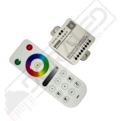 SP630E Bluetooth Müzik Pixel Şerit Led + 5 Kanal RGBW+WW Led Kontrol Devresi+Kumandası 5-24V