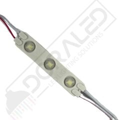 1,2 Watt 3lü Lensli Beyaz Led Modül 2835 Reklamcı Modül 10 Adet