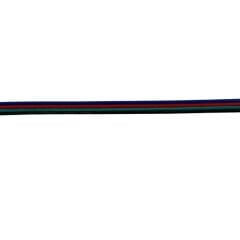 Rgb Kablo 4 Lü Şerit Led Kablosu 4X0.22 Kalaylı %100 Bakır 100m