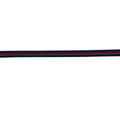Rgb Kablo 4 Lü Şerit Led Kablosu 4X0.22 Kalaylı %100 Bakır 100m