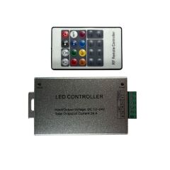 RF KUMANDALI RGB ŞERİT LED SET 5050 LEDLİ 3ÇİPLİ 10METRE SİLİKONLU