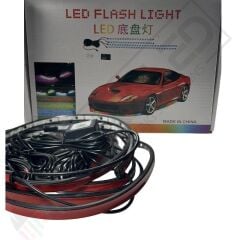 Araç Altı Pixel (KAYANLED) Led Aydınlatma Şerit Led 4'Lü Set  90*120cm APP Kontrollü İP68 Su Geçirmez