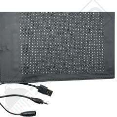 Bluetooth Lu Telefon Kontrollü S3232 Flexible Matrix Led Ekran 5V (210*167mm panel)