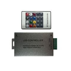 RF KUMANDALI RGB ŞERİT LED SET 5050 LEDLİ 3ÇİPLİ 10METRE IP20