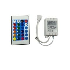 IR KUMANDALI RGB ŞERİT LED SET 5050 LEDLİ 3ÇİPLİ 10METRE IP20