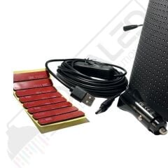 Bluetooth Lu Telefon Kontrollü S3264 Flexible Matrix Led Ekran 5V (400*200mm)