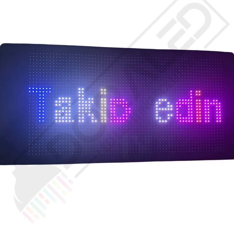 Bluetooth Lu Telefon Kontrollü S3264 Flexible Matrix Led Ekran 5V (400*200mm)