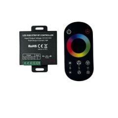 RF DOKUNMATİK KUMANDALI RGB ŞERİT LED SET 5050 LEDLİ 3ÇİPLİ 5METRE SİLİKONLU