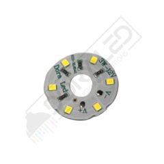 12Volt 3Watt Smd 2835 Ledli Led Modül Beyaz 10mm Delik Çaplı 12V 3W Avize Ledi 34mm(3 Adet)