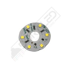12Volt 3Watt Smd 2835 Ledli Led Modül Beyaz 10mm Delik Çaplı 12V 3W Avize Ledi 34mm(3 Adet)