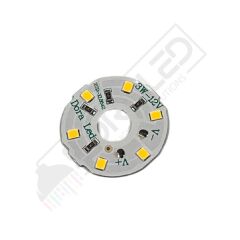 12Volt 3Watt Smd 2835 Ledli Led Modül Gün Işığı 10mm Delik Çaplı 12V 3W Avize Ledi 34mm(3 Adet)