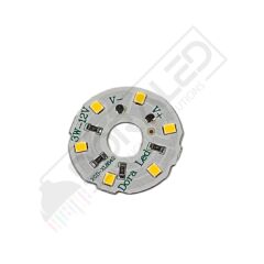 12Volt 3Watt Smd 2835 Ledli Led Modül Gün Işığı 10mm Delik Çaplı 12V 3W Avize Ledi 34mm(3 Adet)