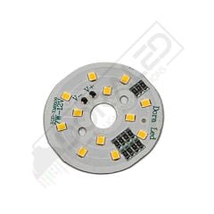 12Volt 7Watt Smd 2835 Ledli Led Modül 10mm Delik Çaplı Gün Işığı 12V 7W Avize Ledi 44mm(3 Adet)