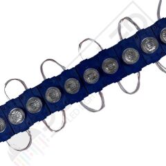 24 Volt Mavi1,5 Watt Tekli Lensli 3030 Reklamcı Modül IP65 (10 Adet)