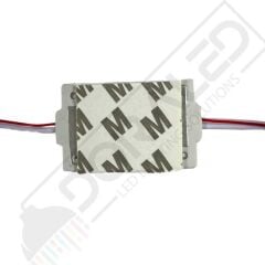 12 Volt Beyaz 1,5 Watt Tekli Lensli 3030 Reklamcı Modül IP65 (10 Adet)