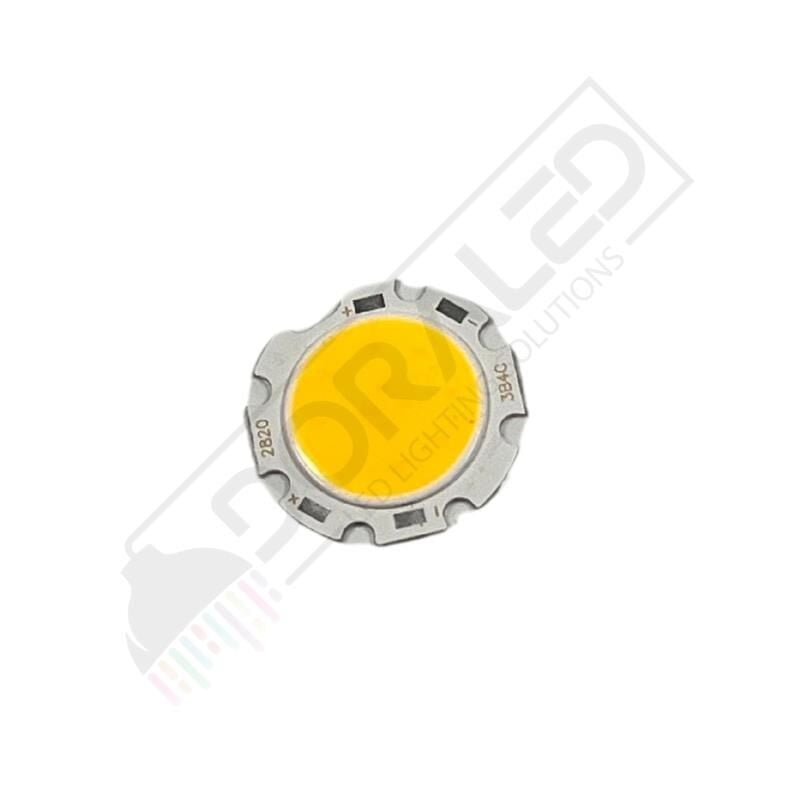 12V 5W Cob Led  Gün Işığı 3000Kelvin 26mm 12 Volt  5 Watt Cob Led (3 Adet)