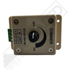 Manuel Led Dimmer 12-24V 8A Dc Dimmer 12-24 Volt Şerit Led Dimmer