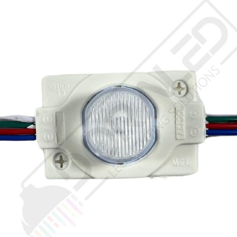 12 Volt 1,5 Watt Tekli RGB Modül (10 Adet)