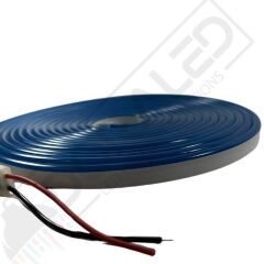 12 Volt 6x12mm Mavi Esnek Neon Led 5 Metre (1 cm'de Kesilebilir.)