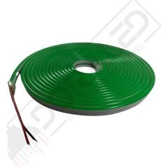 12 Volt 6x12mm Yeşil Esnek Neon Led 5 Metre (1 cm'de Kesilebilir.)