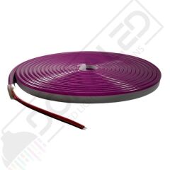 12 Volt 6x12mm Mor Esnek Neon Led 5 Metre (1 cm'de Kesilebilir.)