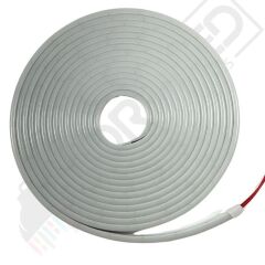 12 Volt 6x12mm Gün Işığı Esnek Neon Led 5 Metre (1 cm'de Kesilebilir.)