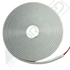 12 Volt 6x12mm Gün Işığı Esnek Neon Led 5 Metre (1 cm'de Kesilebilir.)