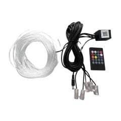 Araç Içi Atmosfer Ambiyans LED Neon Ip LED Rgb App Kontrollü 5 Parça