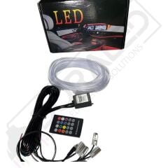 Araç Içi Atmosfer Ambiyans LED Neon Ip LED Rgb App Kontrollü 5 Parça