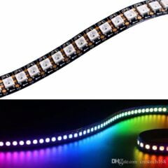 WS2812B 144 Ledli ARGB 5V Pixel Şerit Led Magic Led 1M