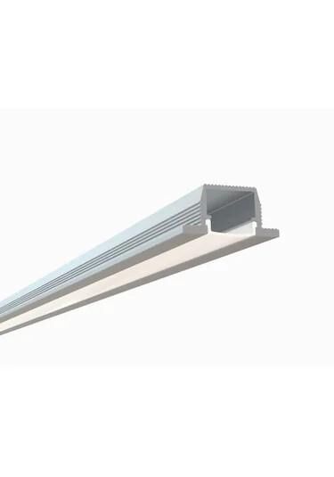 Sıva Altı Lineer Alüminyum Boş Kasa Profil (200 CM) - Led Bar Boş Kasa