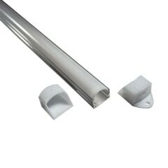 Lineer Alüminyum Boş Kasa Profil - Led Bar Boş Kasa Şeffaf Cam 1Metre