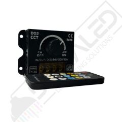 Kelvin Ayarlı 2 Kanal Led Dimmer 12-24 Volt