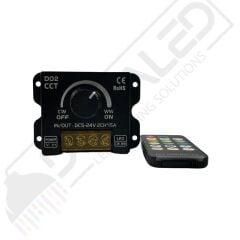 Kelvin Ayarlı 2 Kanal Led Dimmer 12-24 Volt