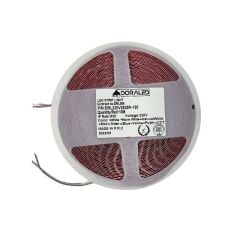 220 Volt Dim Edilebilir Şerit Led 10 Cm De Kesilebilir M/120 Led Kırmızı 10M İP20