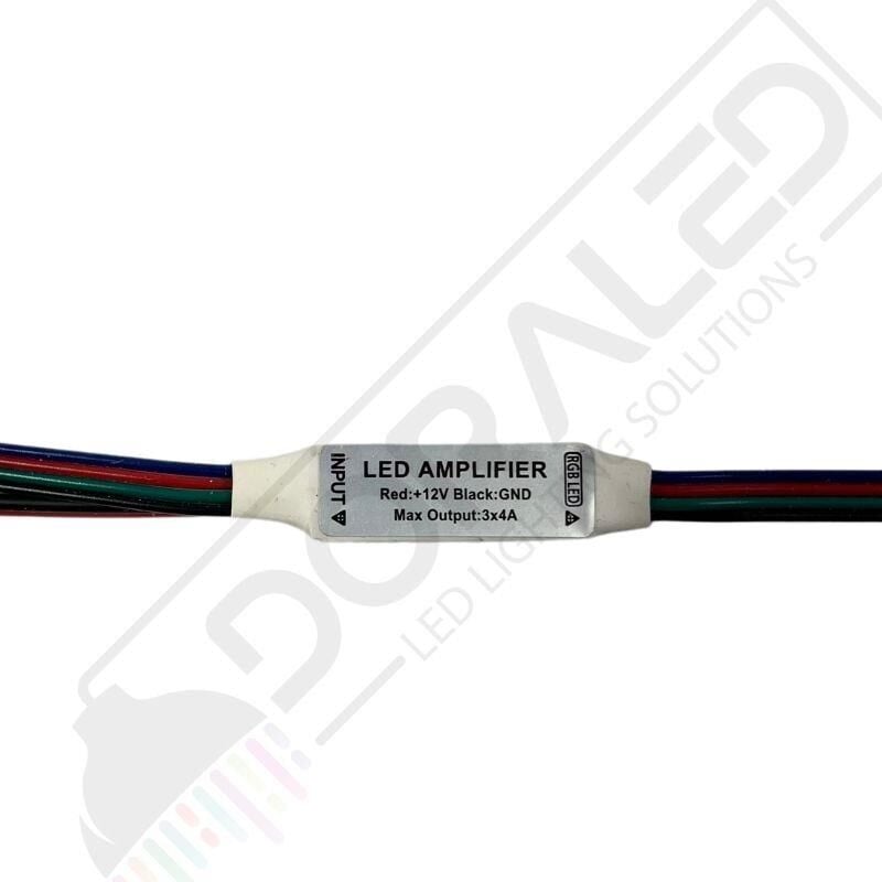 RGB Led Amplifier 5-24V 12A ( Repeater )