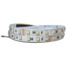 RGBCW Şerit Led 5İN1 Rgb+Beyaz+Gün Işığı RGB+W+WW 5050 IP20 Mt 60 Led (5mt) 24V