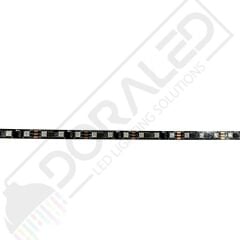 WS2811 ARGB Adreslenebilir Siyah Pcb Şerit Led IP20 5M 60Led Magic Led