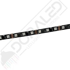WS2811 ARGB Adreslenebilir Siyah Pcb Şerit Led IP20 5M 60Led Magic Led