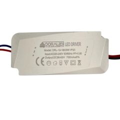 12-18X3W 700Ma 36-63V Power Led Driver IP20 Power Led Sürücü