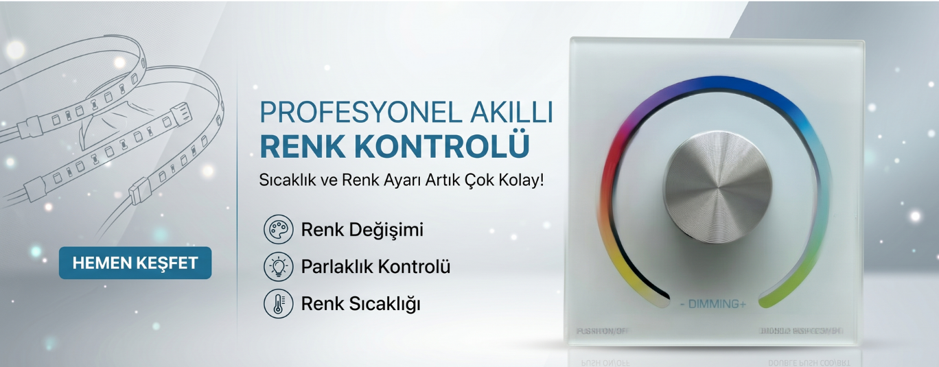 Panel Tipi Gömme Led Kontrol